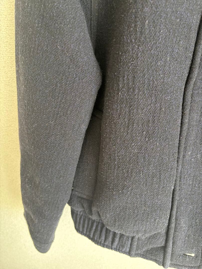 ジャケット・アウター OHOTRO Mannish Wool Blouson Navy