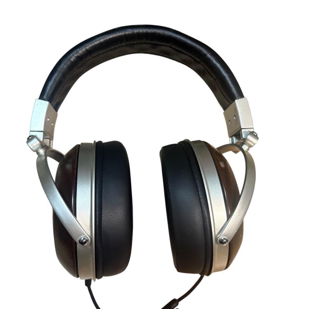 廃盤　美品　DENON AH-D5000 有線ヘッドホン 木製ハウジング 名機