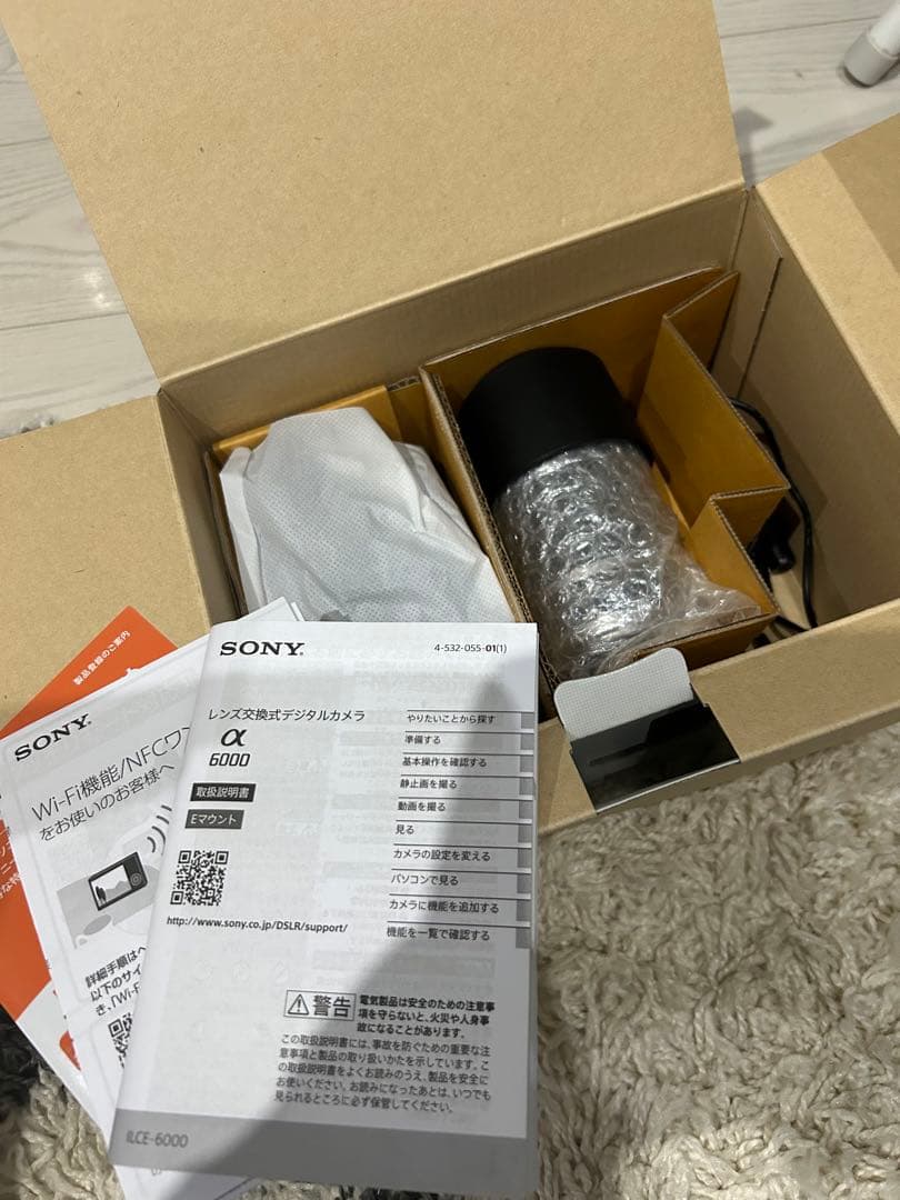 【期間限定値下げ】SONY α6000 ミラーレス一眼カメラ