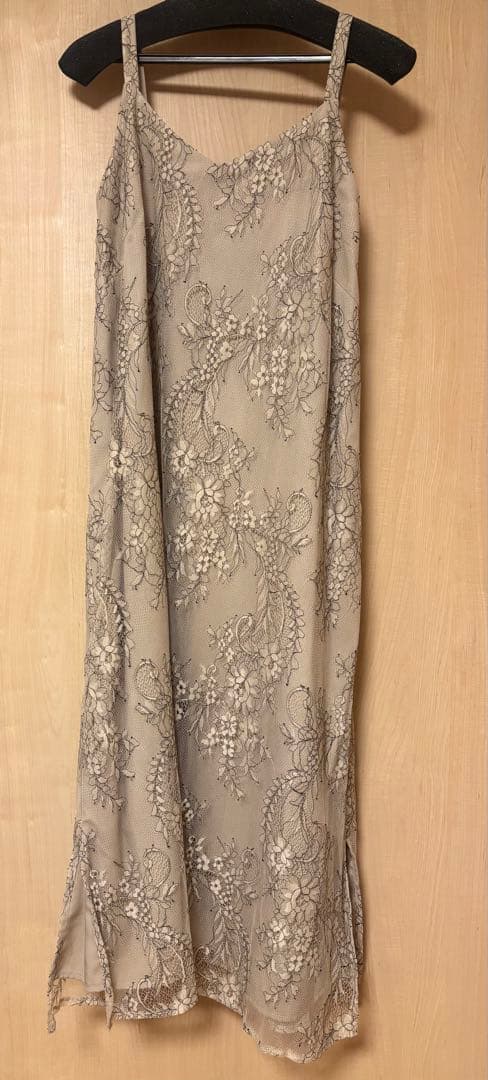 【がんたろう】atlo Aラインシアードレス パーティードレス M