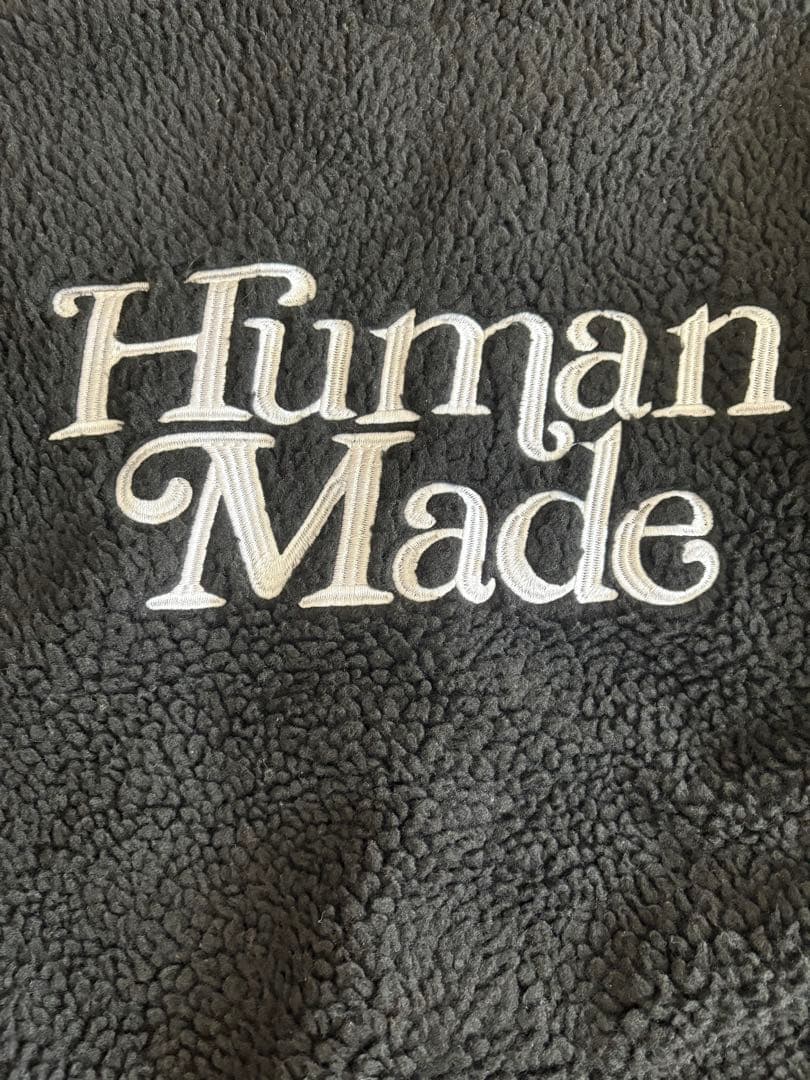 Human Made Girls Don't Cry フリースジャケット