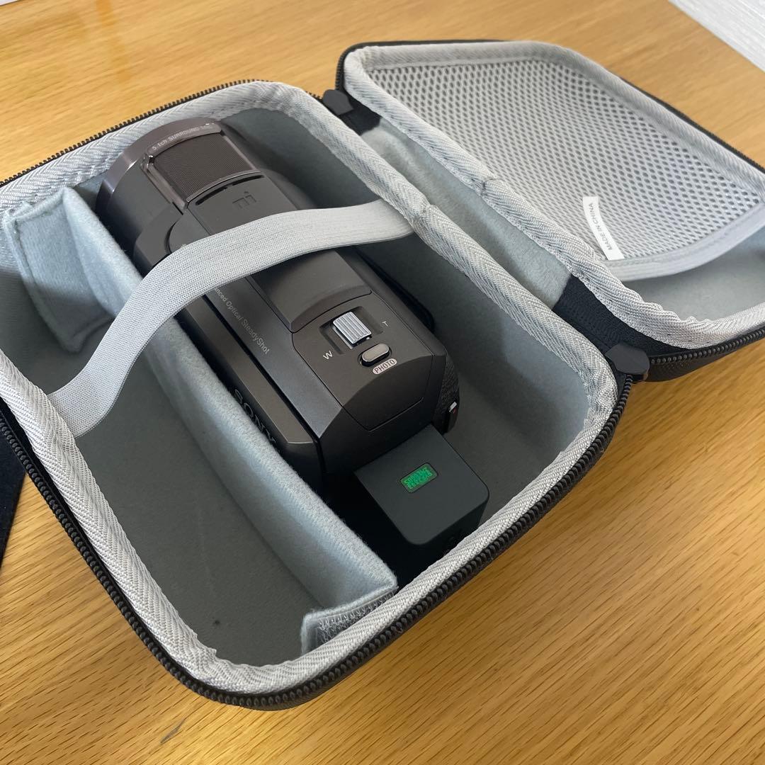 SONY 4Kビデオカメラ FDR-AX45 本体と付属品