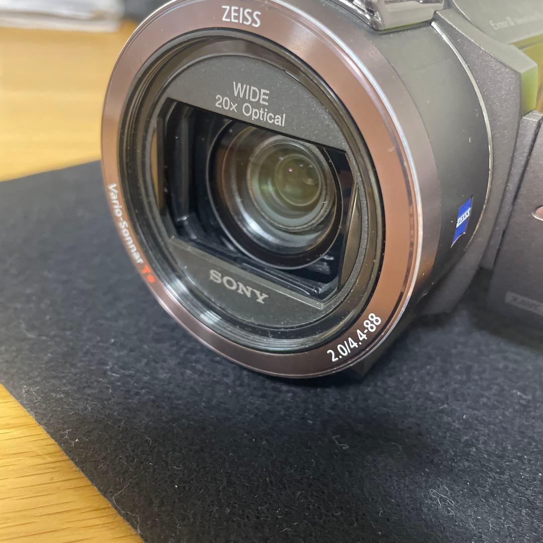 SONY 4Kビデオカメラ FDR-AX45 本体と付属品