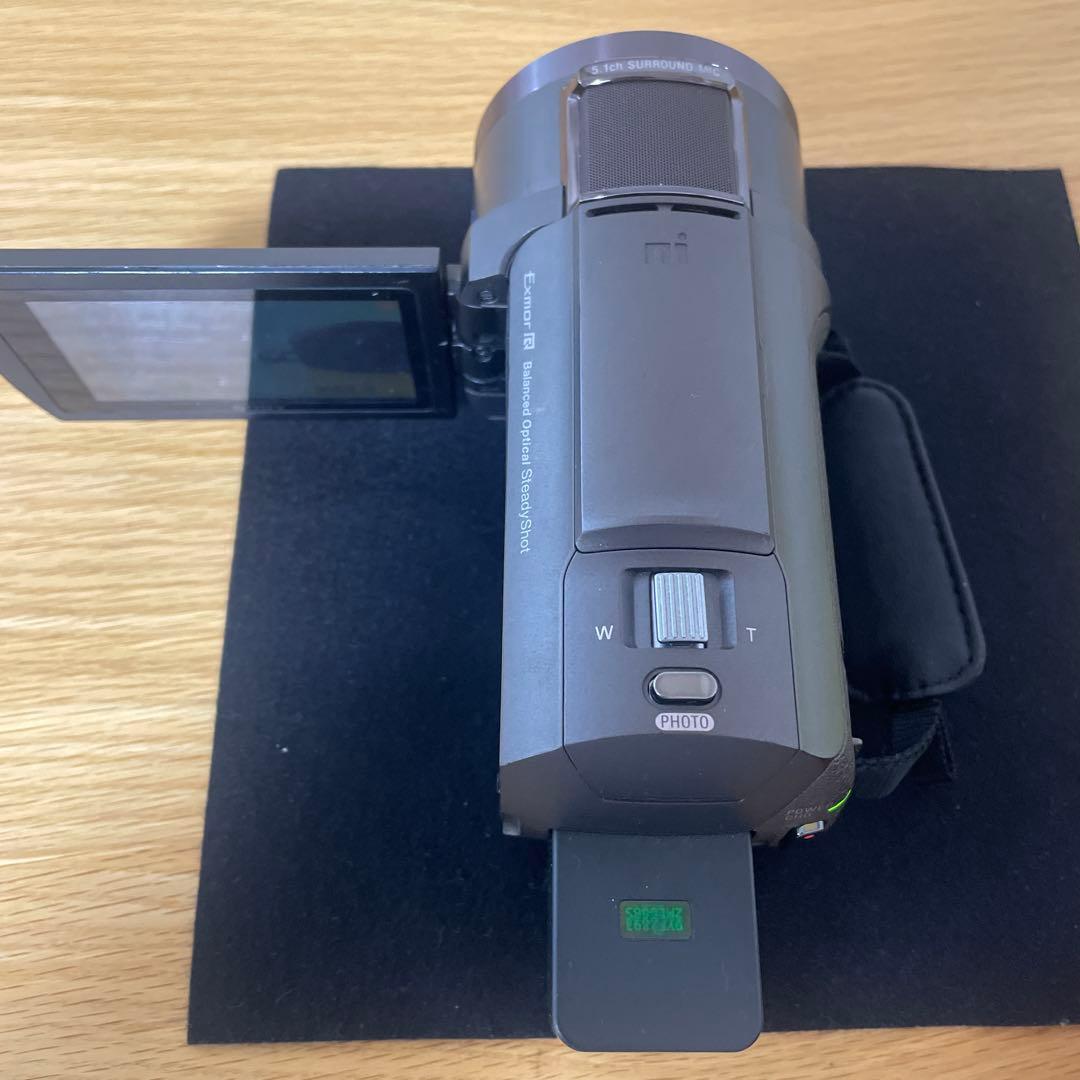 SONY 4Kビデオカメラ FDR-AX45 本体と付属品