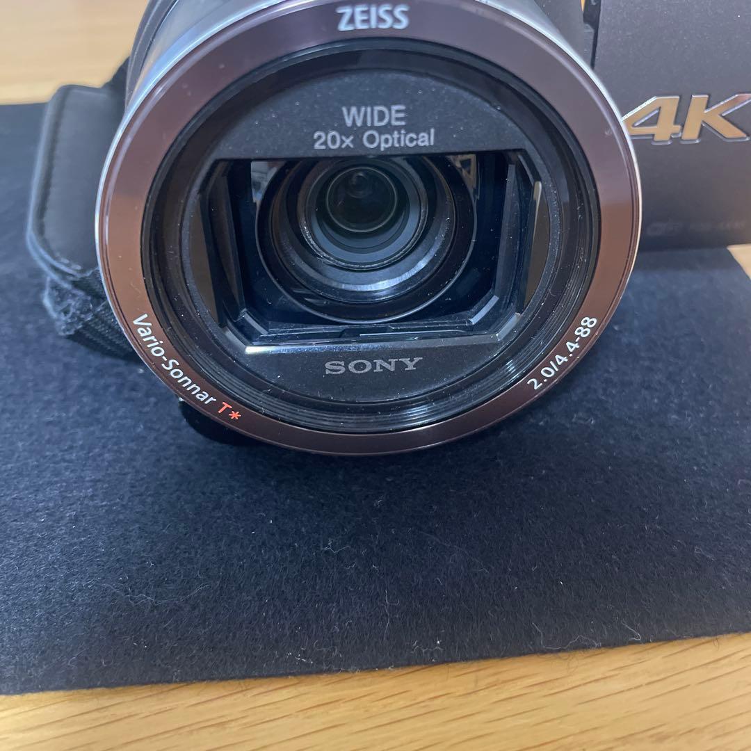 SONY 4Kビデオカメラ FDR-AX45 本体と付属品