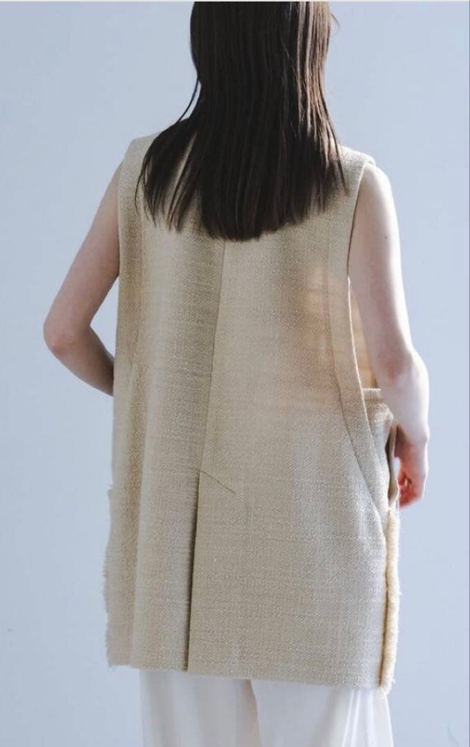 NOBLE ELENI ツイードフリンジジレ