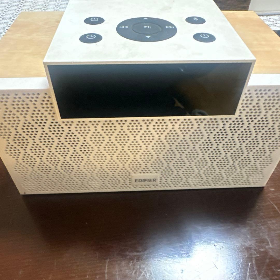 EDIFIER Bluetooth スピーカー 木製デザイン
