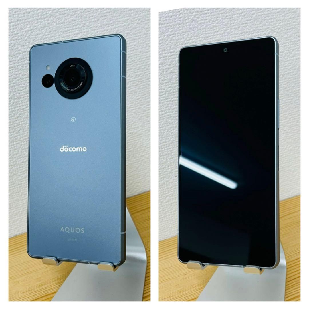 S AQUOS R8 SH-52D 256 GB ブルー SIMフリー　本体