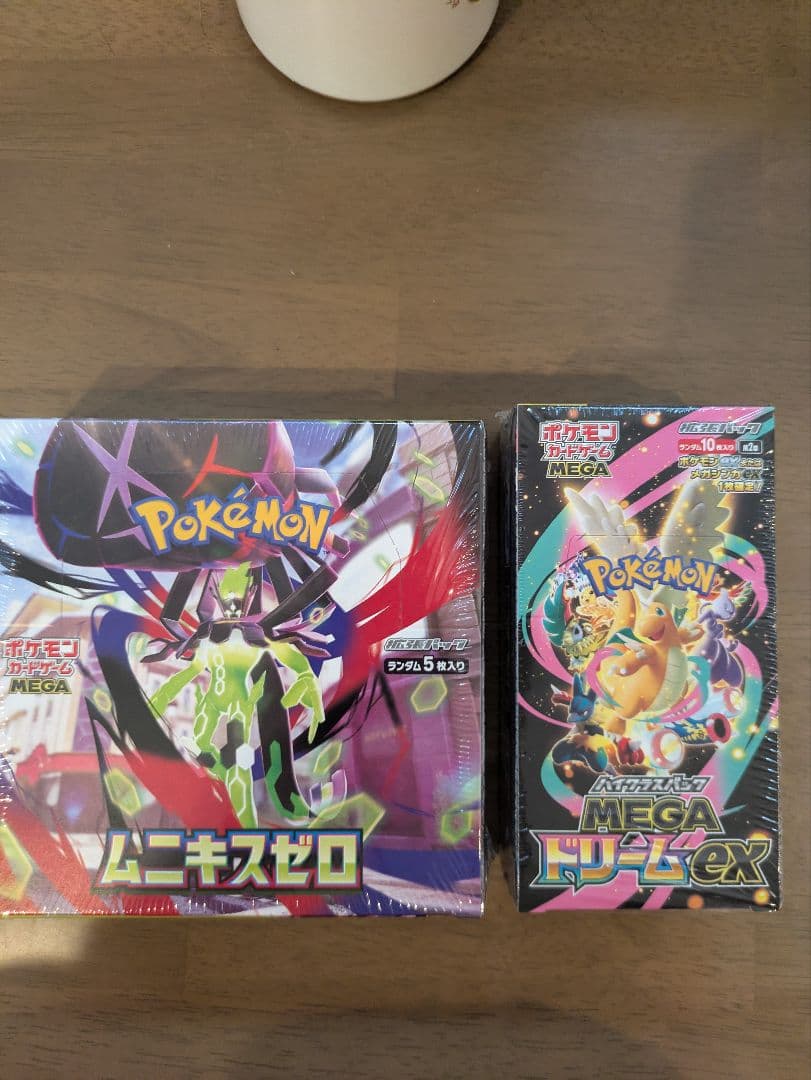 ポケモンカード　ムニキスゼロ メガドリームBOXシュリンク付き　新品　未開封