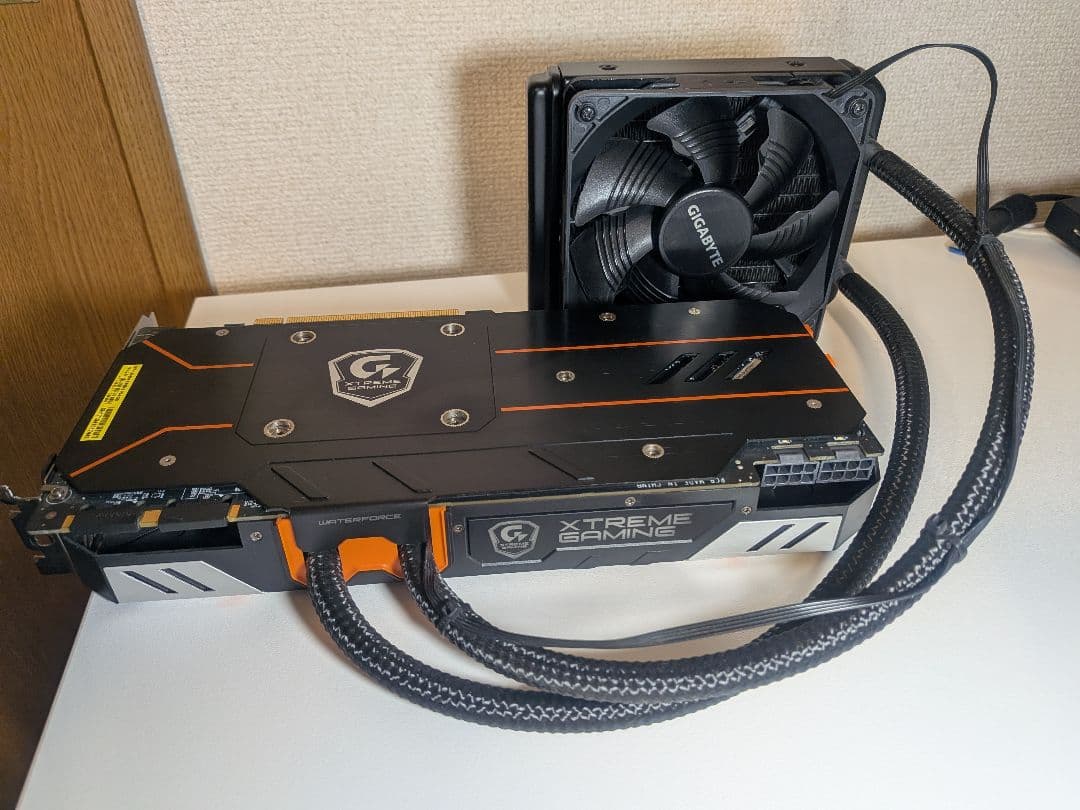 GTX1080 GIGABYTE GAMING 水冷グラフィックボード