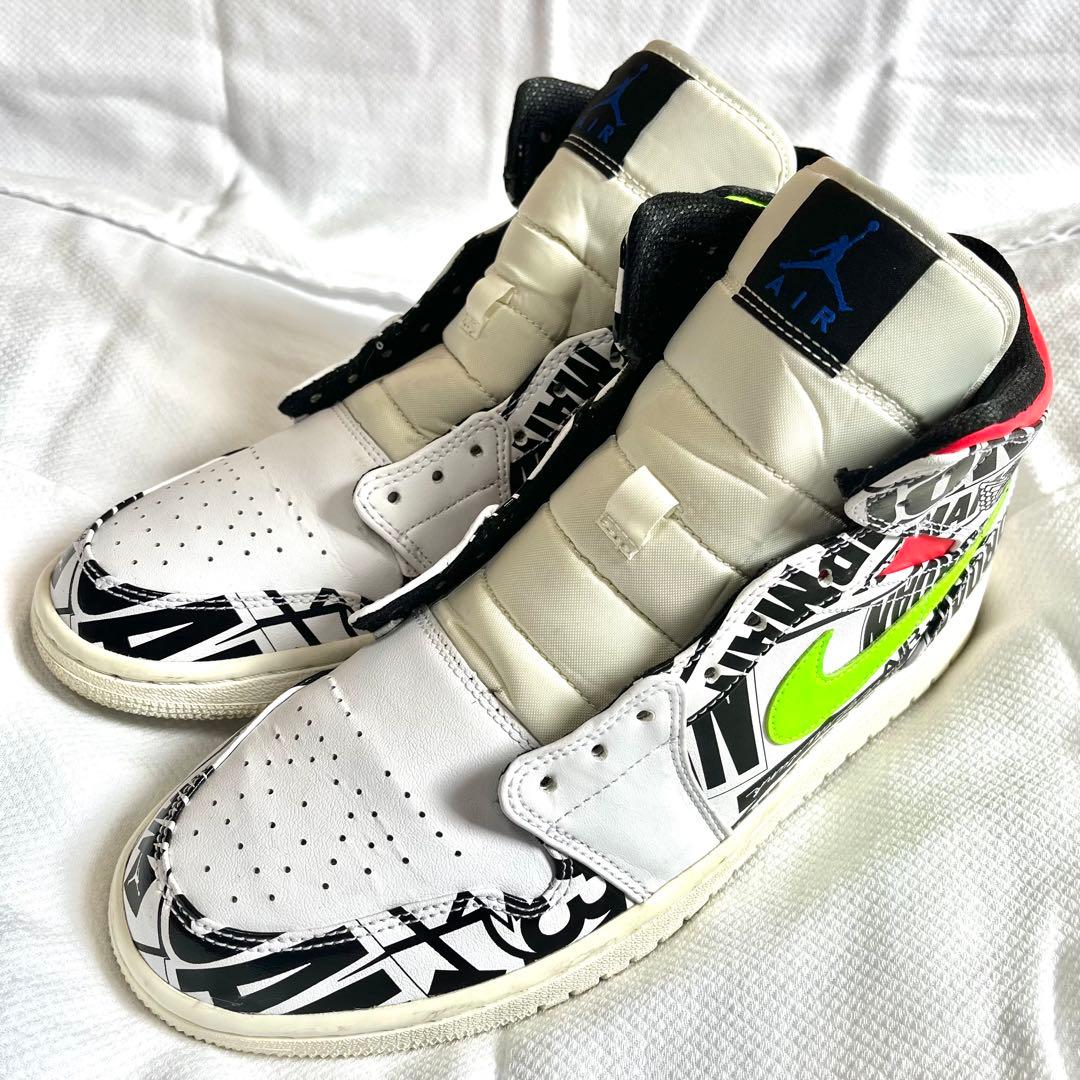 シューズ(男性用) NIKE AIR JORDAN 1 MID ALL OVER LOGOS
