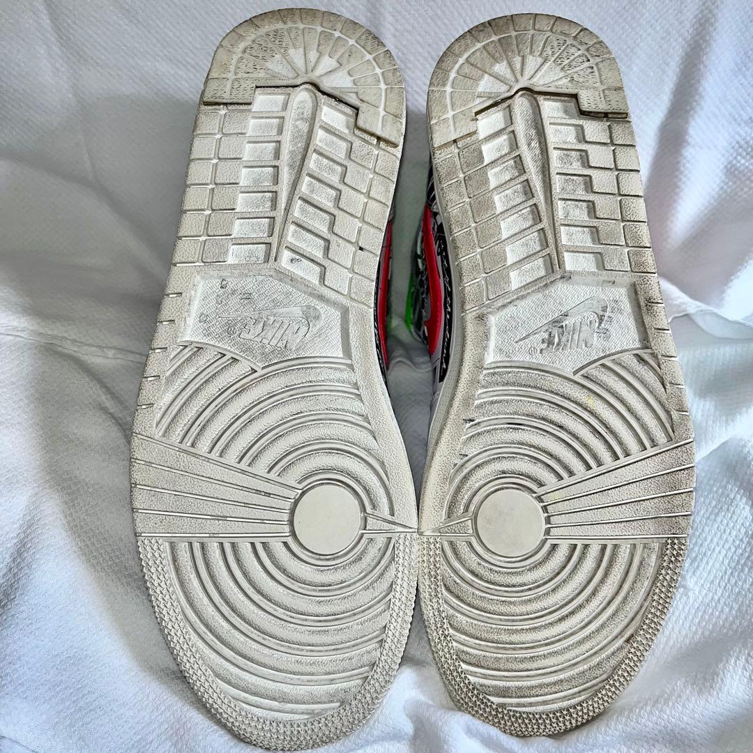 シューズ(男性用) NIKE AIR JORDAN 1 MID ALL OVER LOGOS