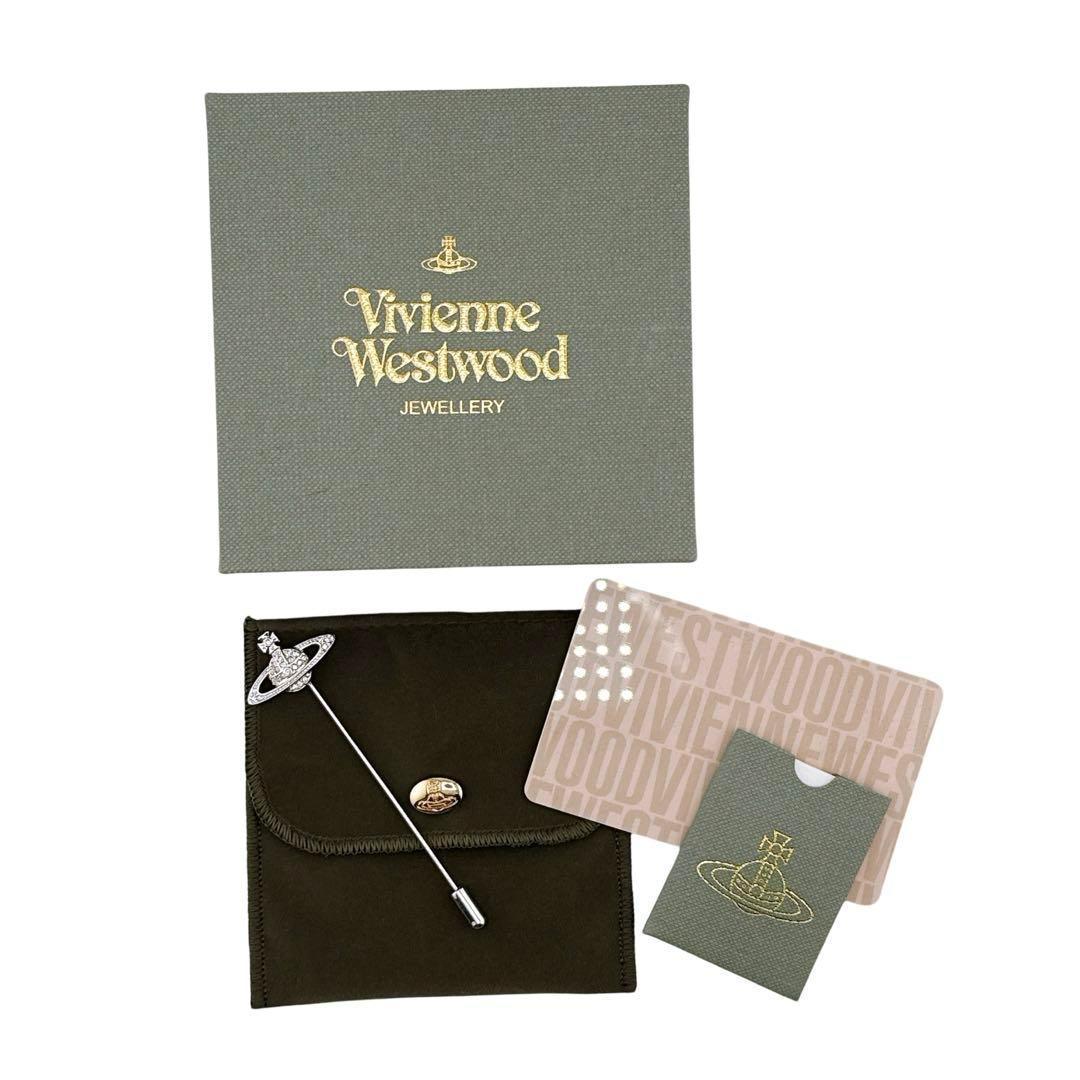 【新品】ヴィヴィアンウエストウッド ラペルピン ハットピン オーブ シルバー