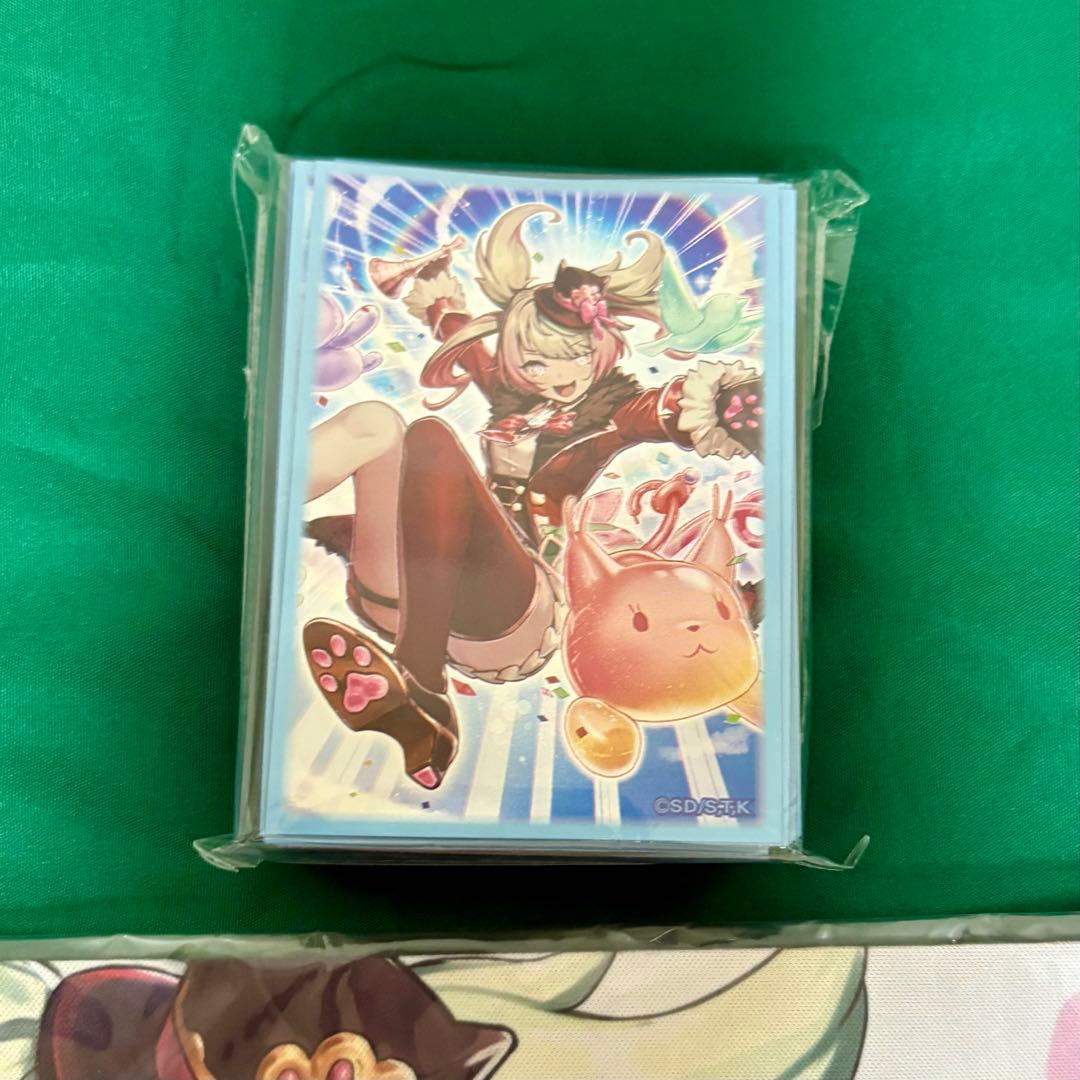 バルーン•バティーア　プレイマット、カードプロテクター、オーバーラッシュレア1枚