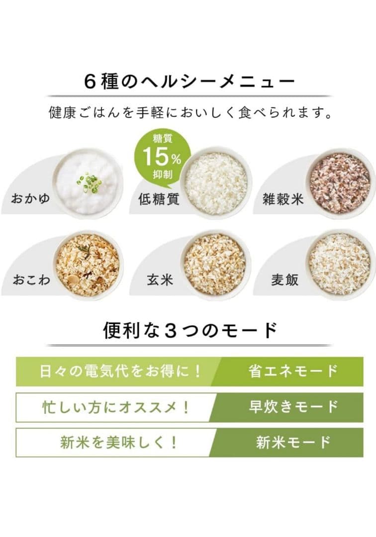 ☆新品・未使用☆IRIS IHジャー炊飯器 5.5合 RC-IKA50-B