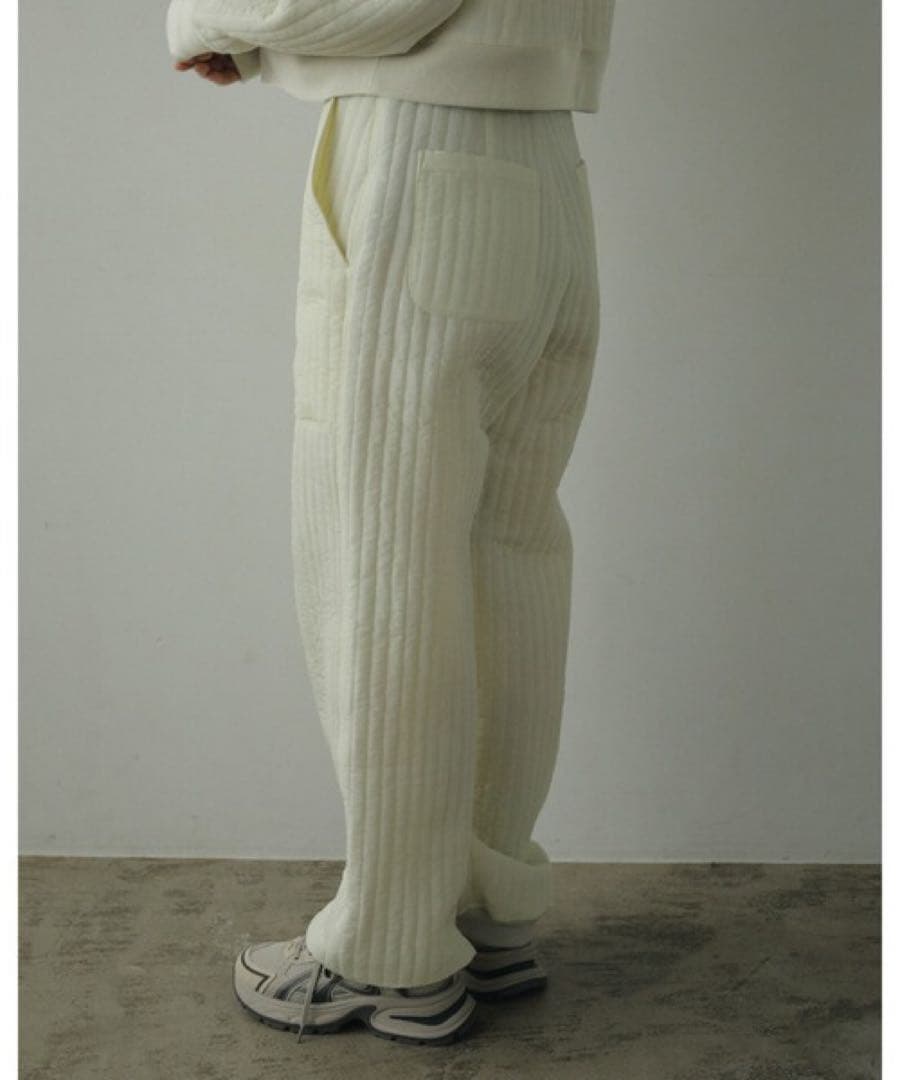 パンツ anuke Quilting Line Pants