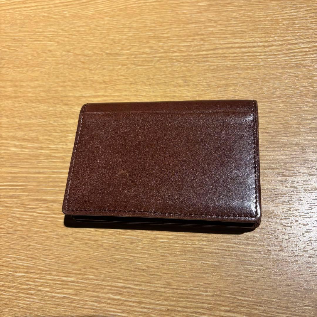Vivienne Westwoo ダークブラウン　名刺入れ