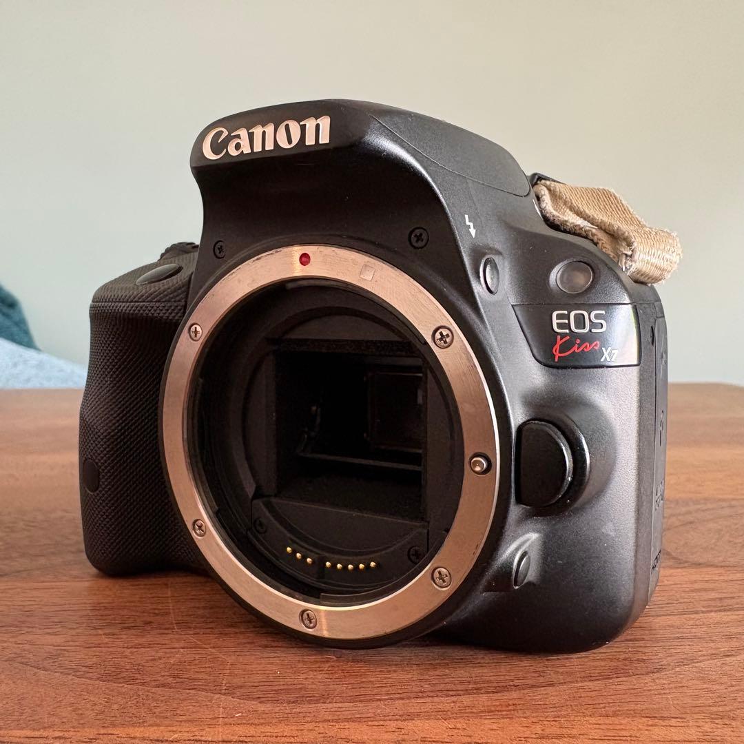 キャノン Canon EOS kiss X7、ZOOMレンズ、単焦点レンズ