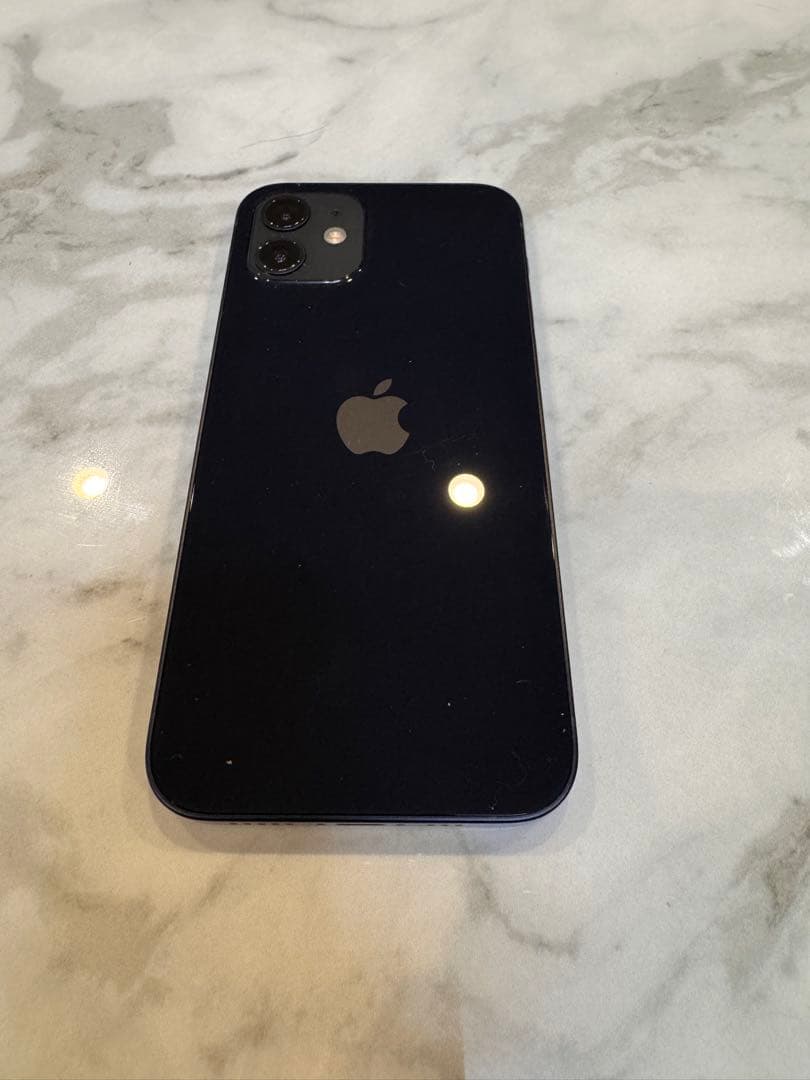 iPhone 12 64GB ネイビー　美品　バッテリー87% SIMフリー