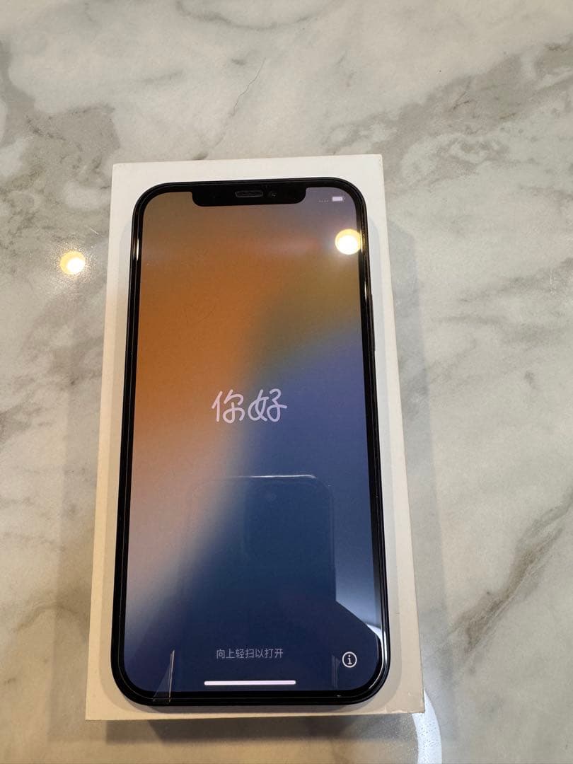 iPhone 12 64GB ネイビー　美品　バッテリー87% SIMフリー