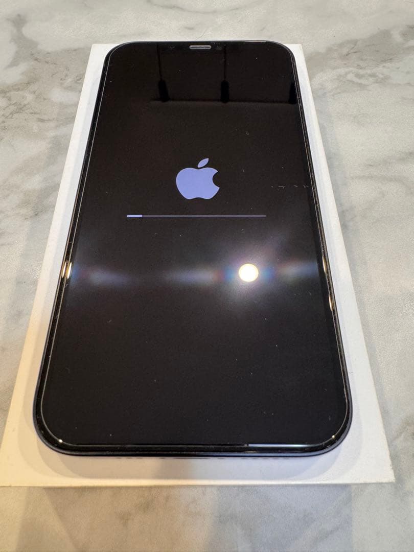 iPhone 12 64GB ネイビー　美品　バッテリー87% SIMフリー