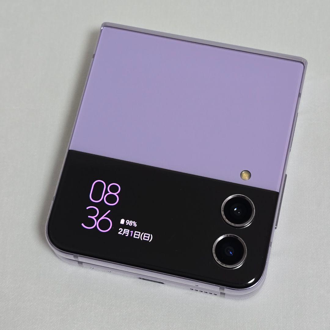 【新品同様】Galaxy Z Flip4 SIMフリー 判定○ au版 国内版、