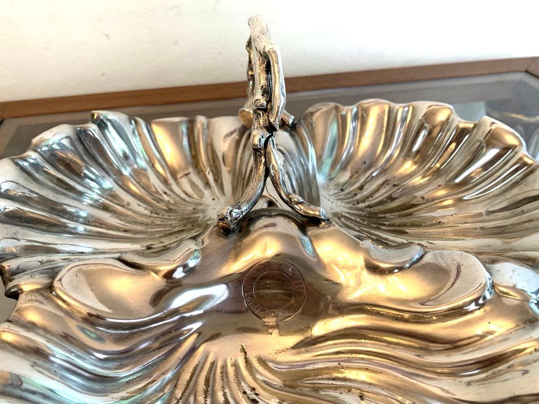 英国アンティーク 銀食器 クイーンアンスタイル アフタヌーンティーセット