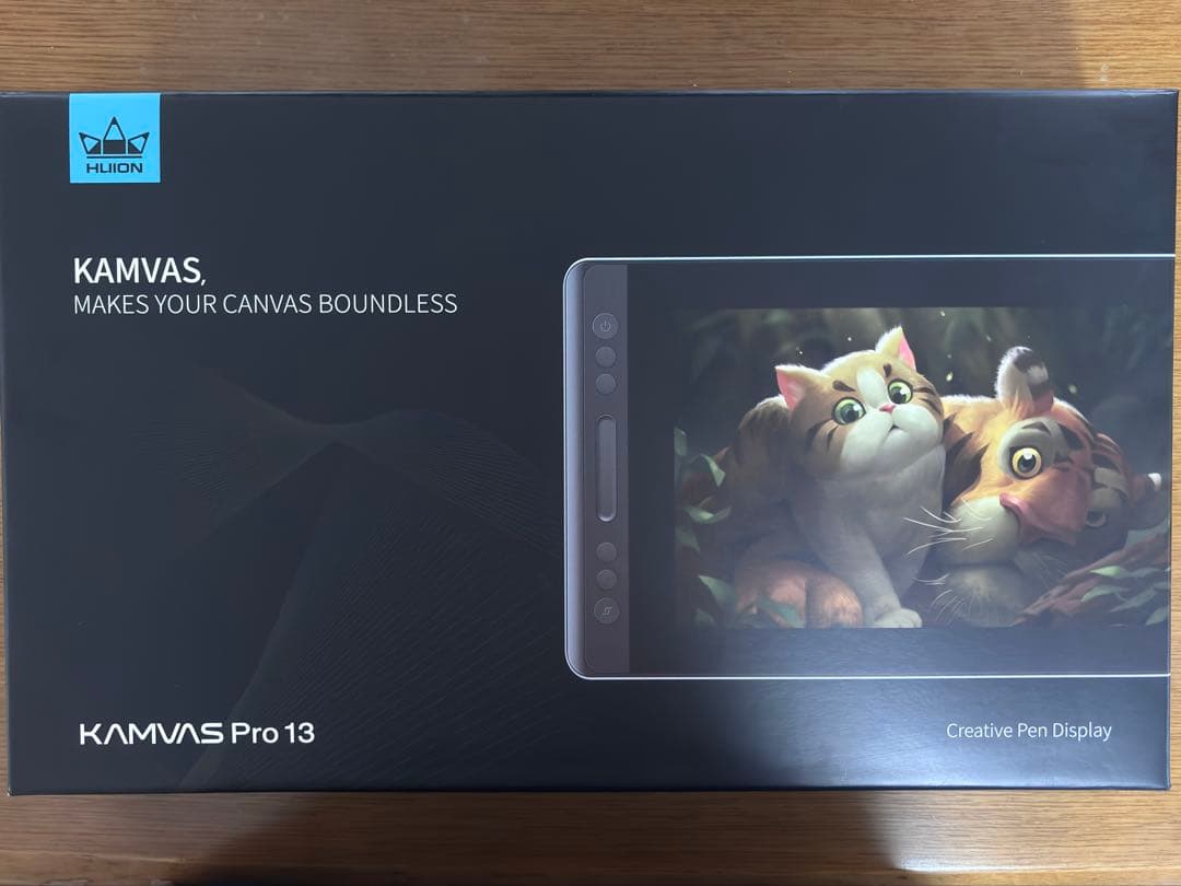 美品】HUION KAMVAS Pro 13 液晶タブレット スタンド付き