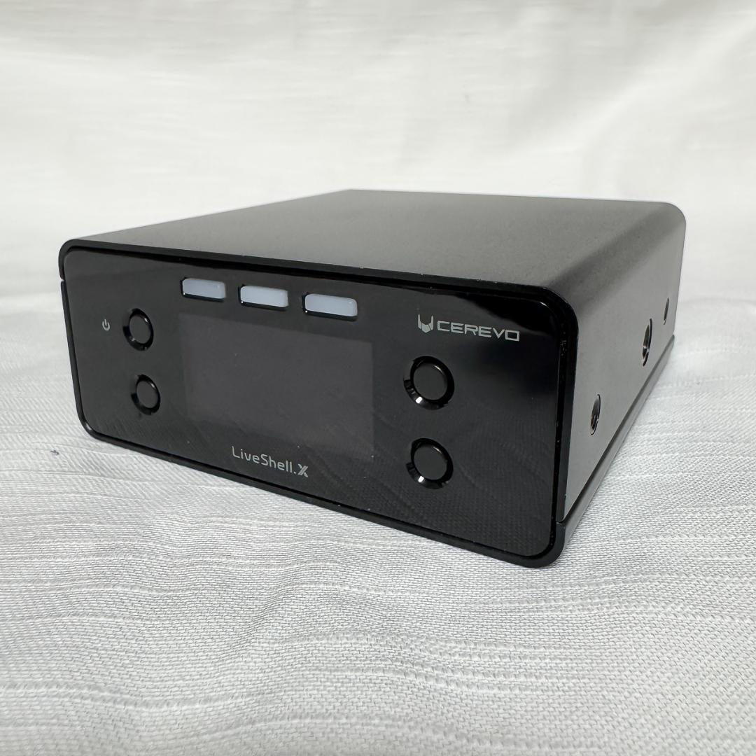 CEREVO LiveShell X 最新ファーム版(Rev.3000)ケース付