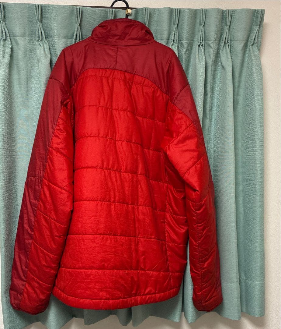 patagonia M レッド ダウンジャケット