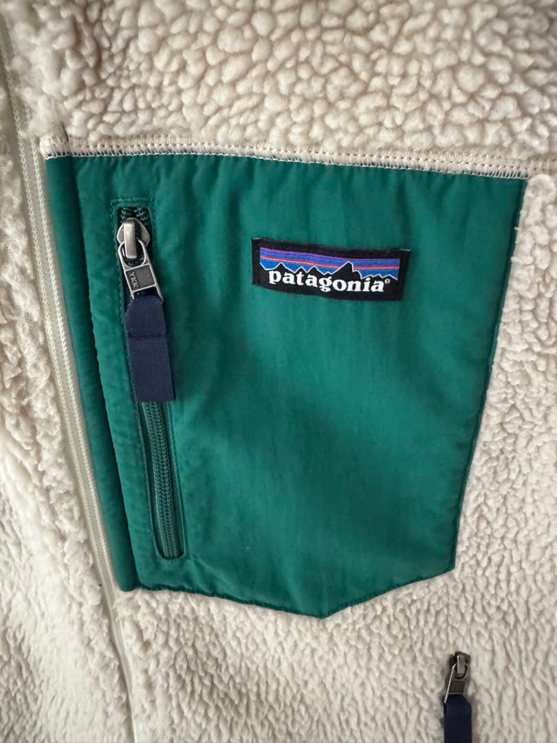 廃盤 美品 人気 patagonia パタゴニア レトロx ベスト グリーン M