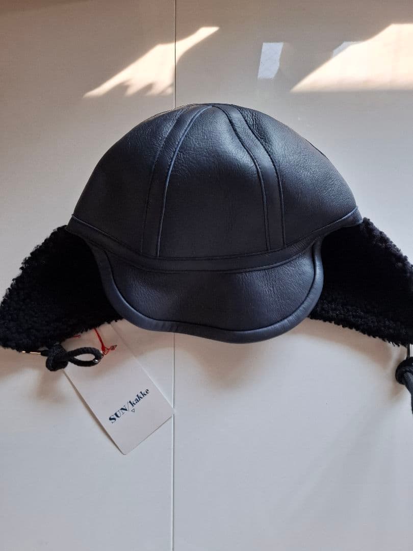 SUN/kakke ムートン帽子