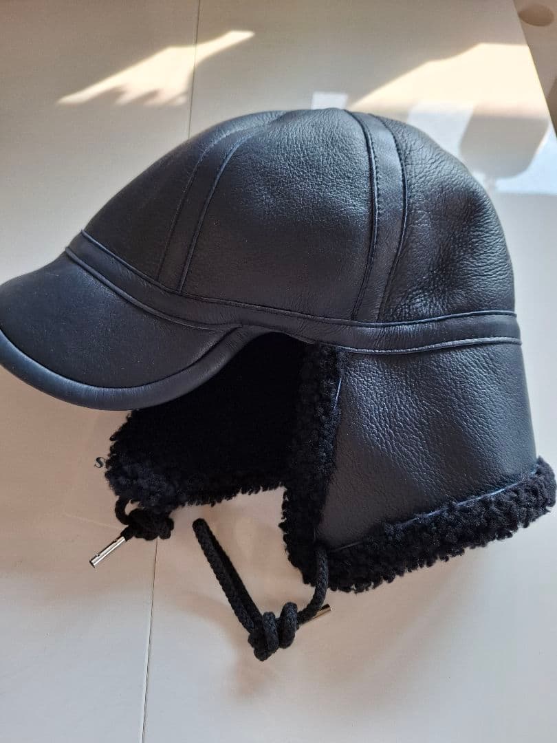 SUN/kakke ムートン帽子