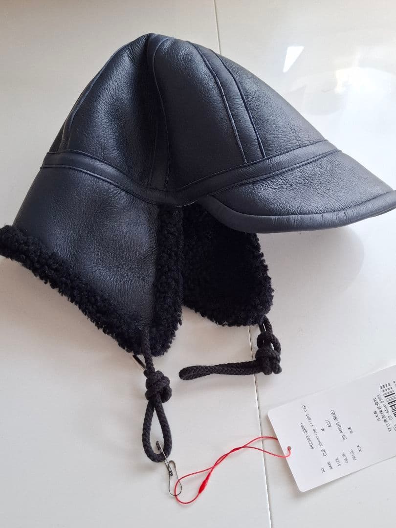 SUN/kakke ムートン帽子