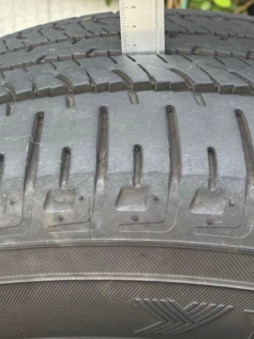 【魔王】デリカd5 純正タイヤホイール18インチ4本　純正ナット20本