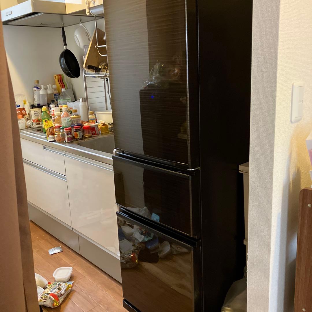 【ぺぐみん様限定】冷蔵庫300L MR-CX30BKG-BR 2022年製