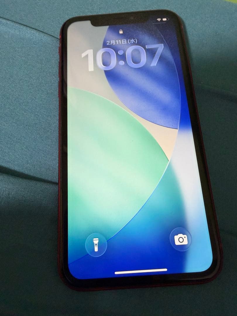 Apple iPhone 11 (赤) 本体　128GB SIMフリー