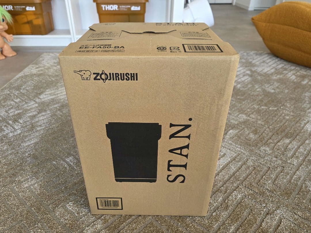 新品未開封 ZOJIRUSHI EE-FA50-BA STAN ブラック