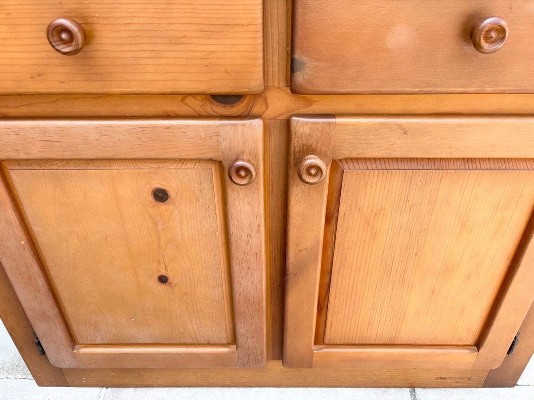 まゆKOSUGA コスガ プロヴァンス カップボード 食器棚 天然木