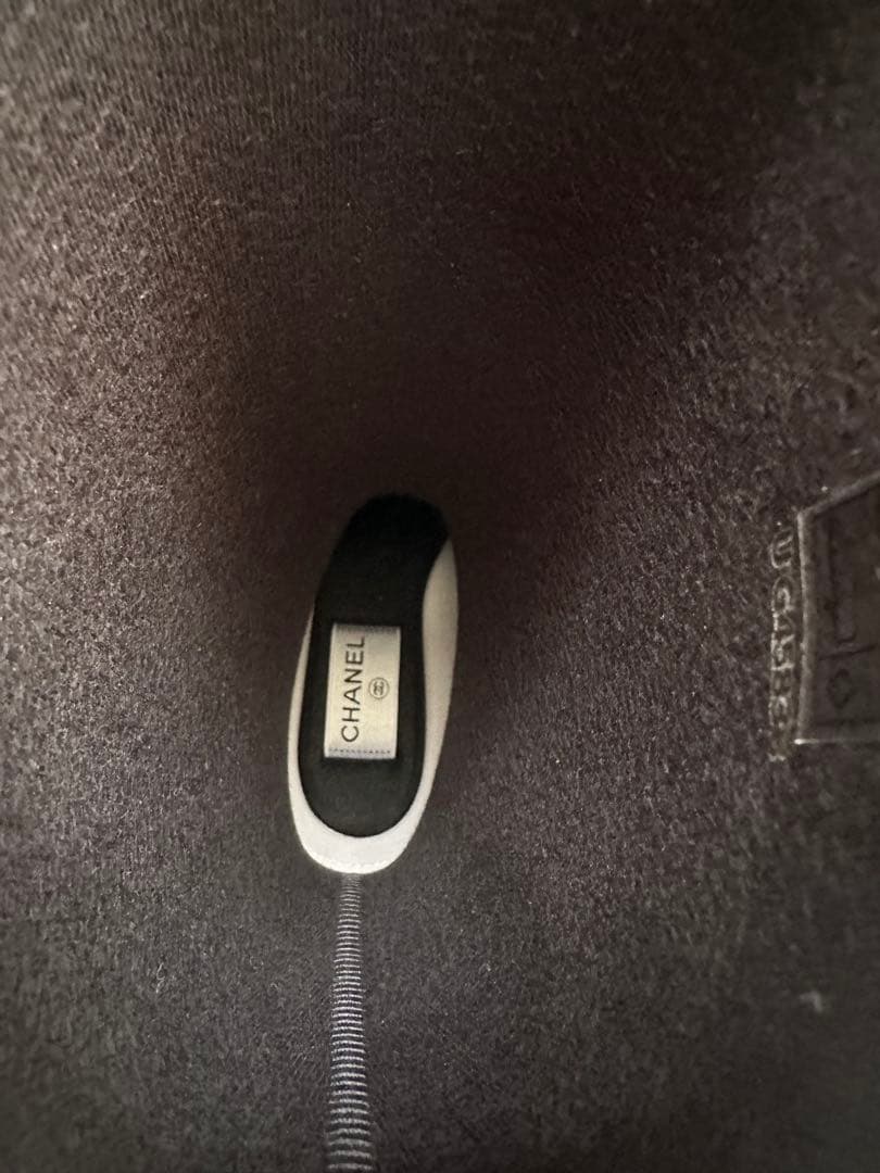 CHANEL♡長靴 カーキロゴ入り