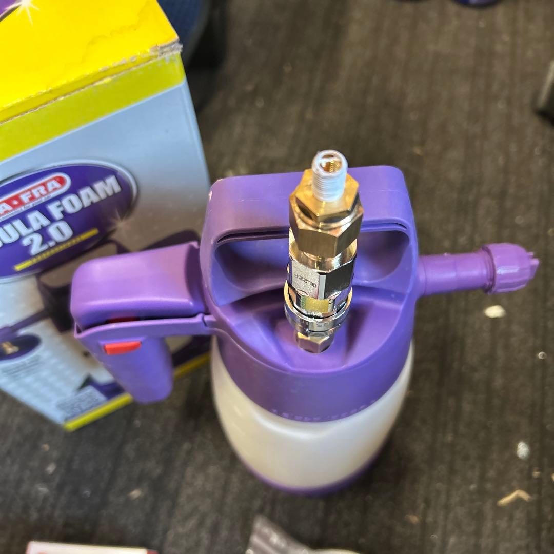 マフラー　ネビュラフォーム　ラボコスメティカ ルミナス　京都ディテール　洗車