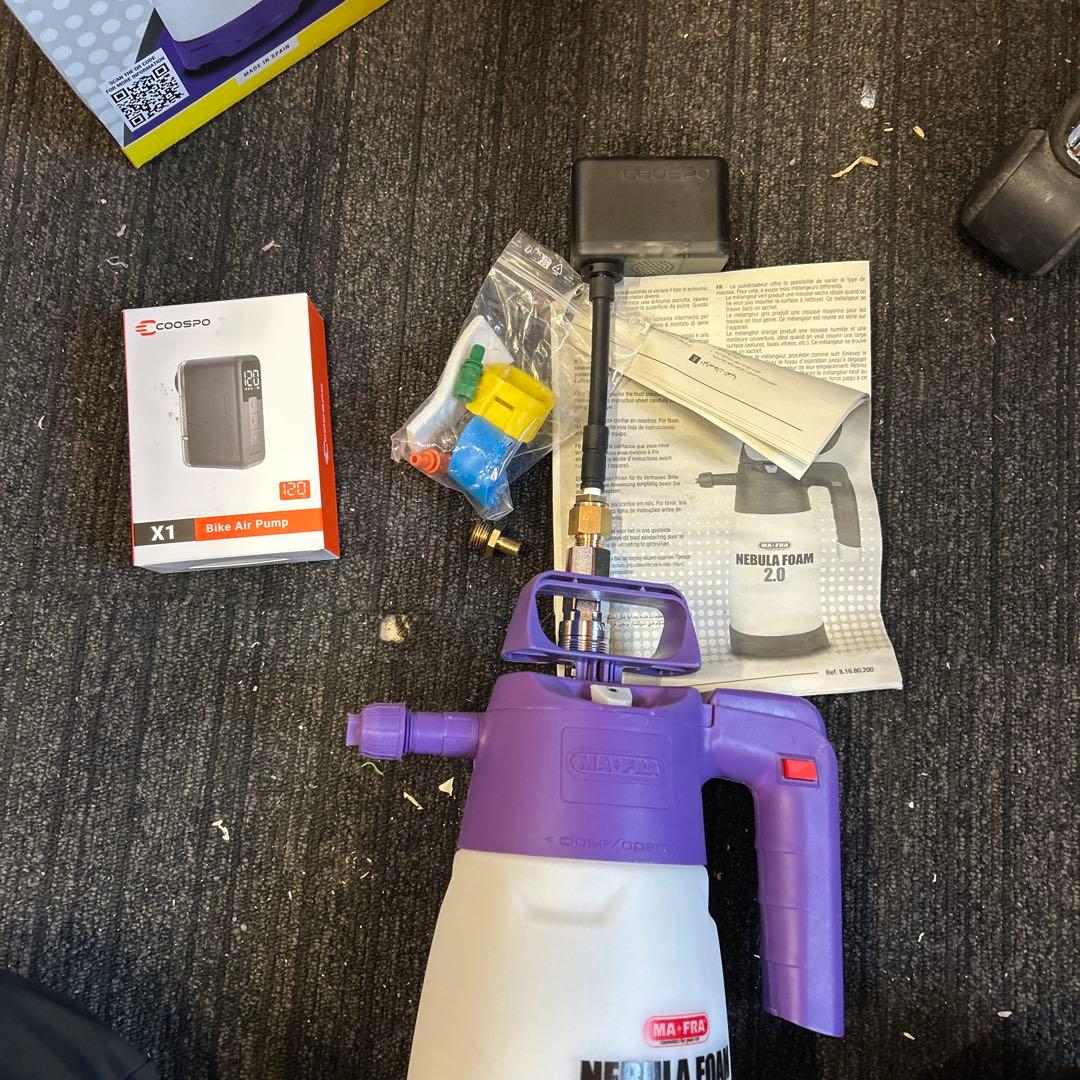 マフラー　ネビュラフォーム　ラボコスメティカ ルミナス　京都ディテール　洗車