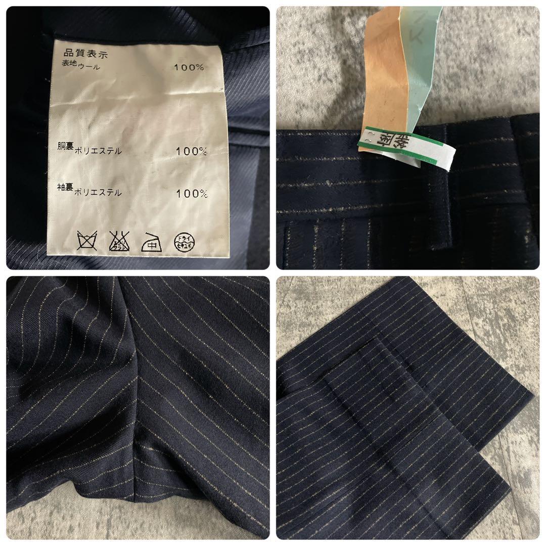 極美品 Apollo特注VERSACE ネクタイ 極上ウール ダブルスーツ