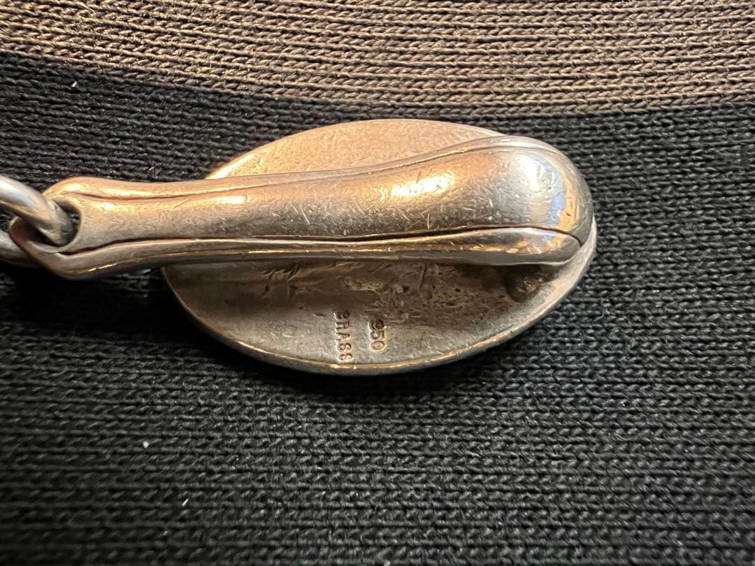 ケルトアンドコブラ キーチェーン 美品 HOOK ケルト＆コブラ シルバー 真鍮