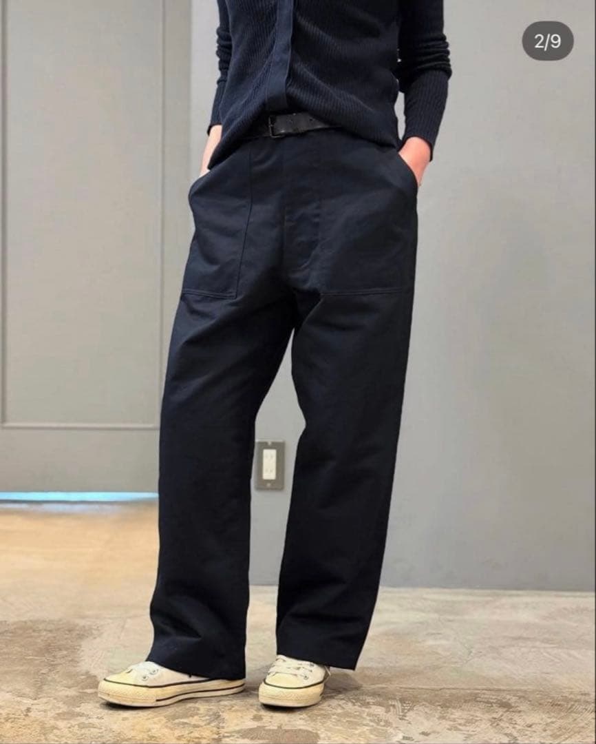 HTS ベイカーパンツ　ネイビー