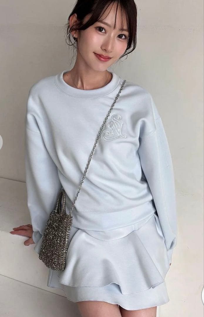 完売Ｍサイズ♥️新作新品✨SNIDELボンディングスカショーパン✨ LBLU