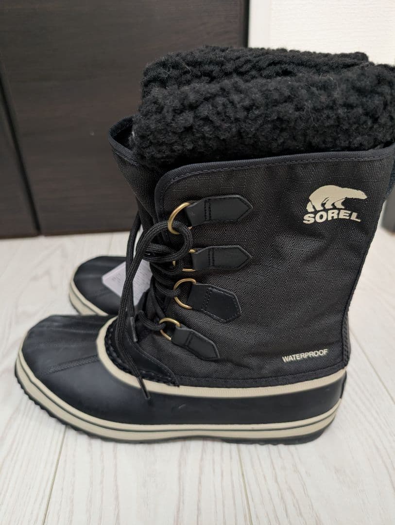 【未使用品】ソレル SOREL スノーブーツ パックナイロン ウォータープルーフ