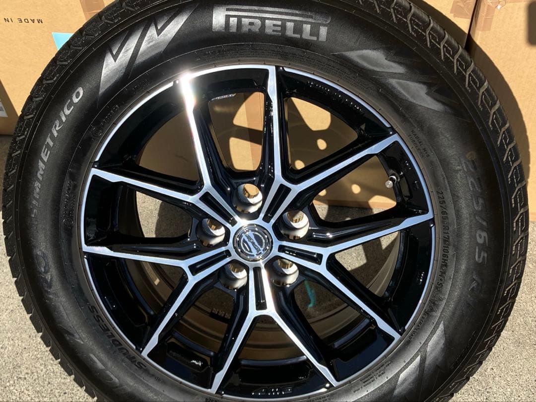 40系アルファード スタッドレスタイヤ ホイールセット 225/65R17