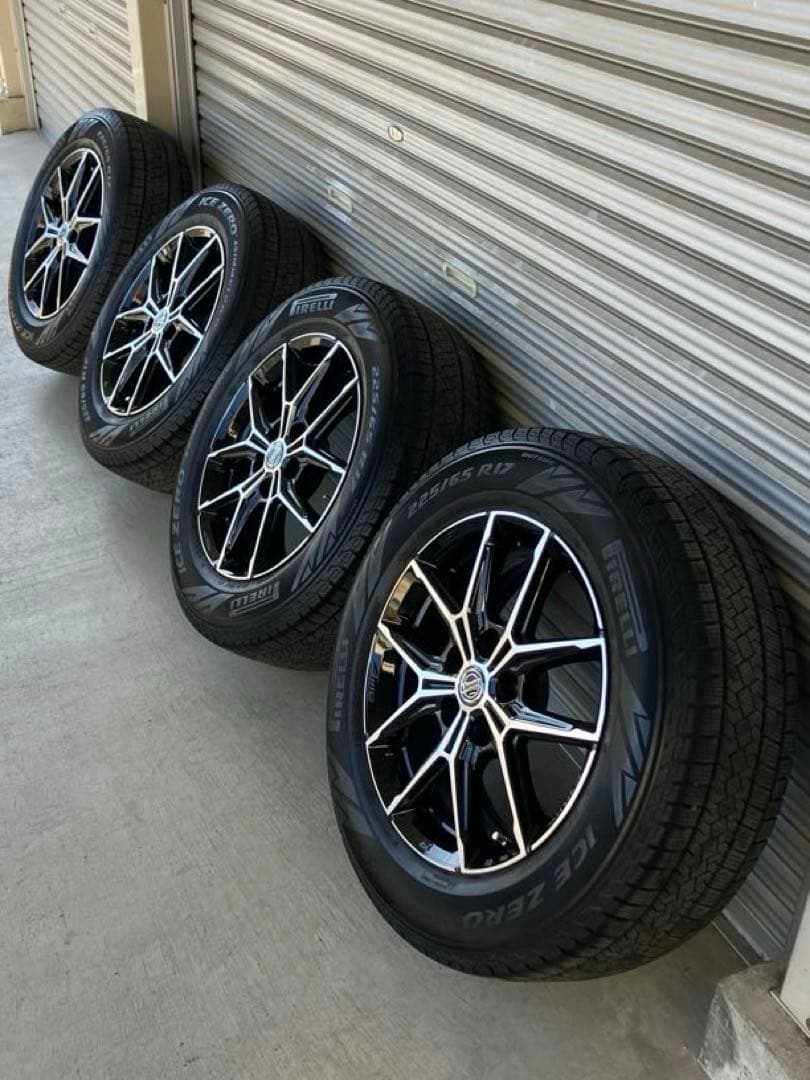40系アルファード スタッドレスタイヤ ホイールセット 225/65R17