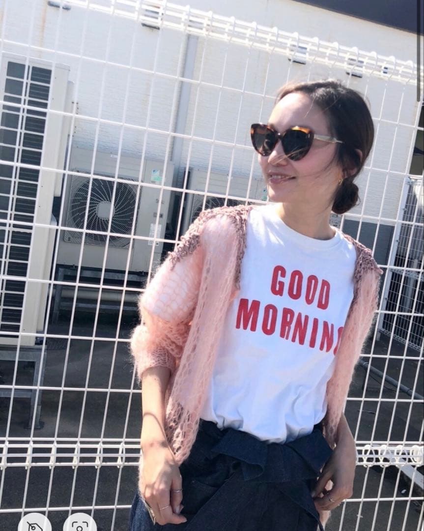 【美品】GUDRUN&GUDRUN モヘアニットカーディガン